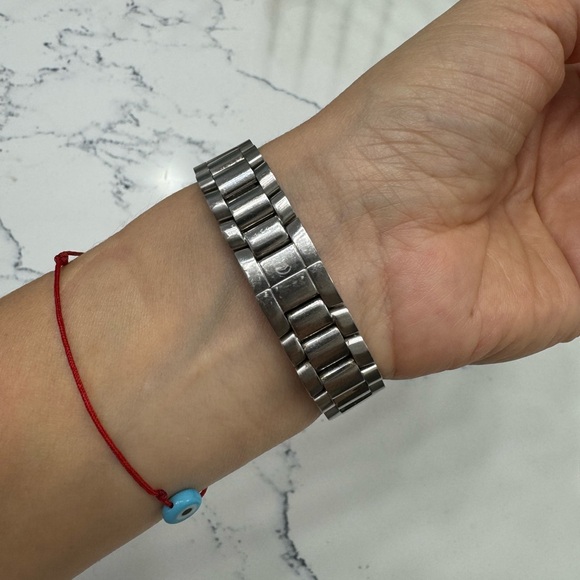 Movado watch with diamond and gold basel - Picture 4 of 7